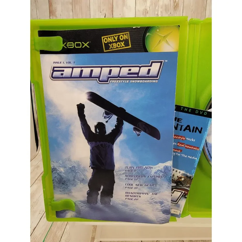 Amped: Freestyle Snowboarding (XBOX) Complete CIB